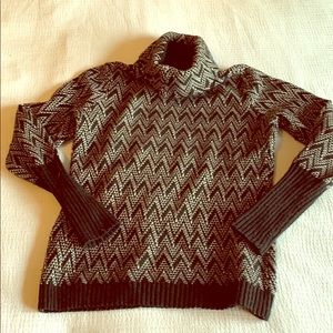 Black Turtleneck Sweater